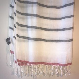 Vince Camuto Striped Scarf